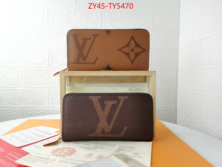 LV Bags(4A)-Wallet the best quality replica ID: TY5470 $: 45USD