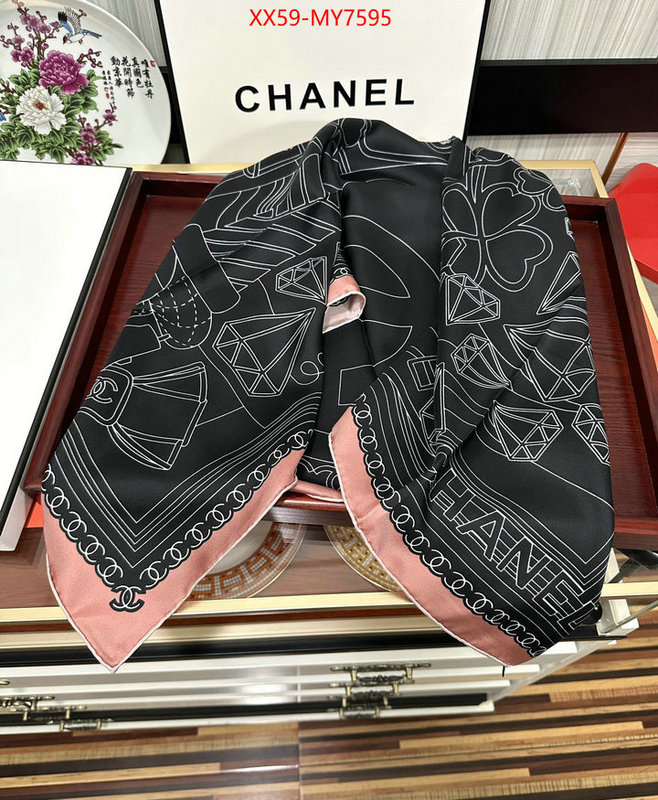 Scarf-Chanel designer 1:1 replica ID: MY7595 $: 59USD