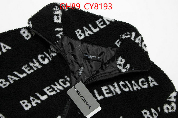 Clothing-Balenciaga find replica ID: CY8193 $: 89USD