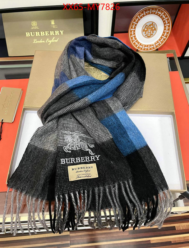 Scarf-Burberry fake designer ID: MY7826 $: 65USD