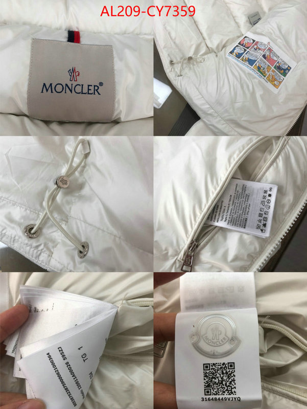 Down jacket Women-Moncler 1:1 ID: CY7359 $: 209USD