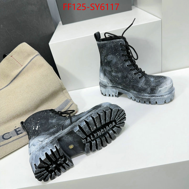 Women Shoes-Boots designer 1:1 replica ID: SY6117 $: 125USD