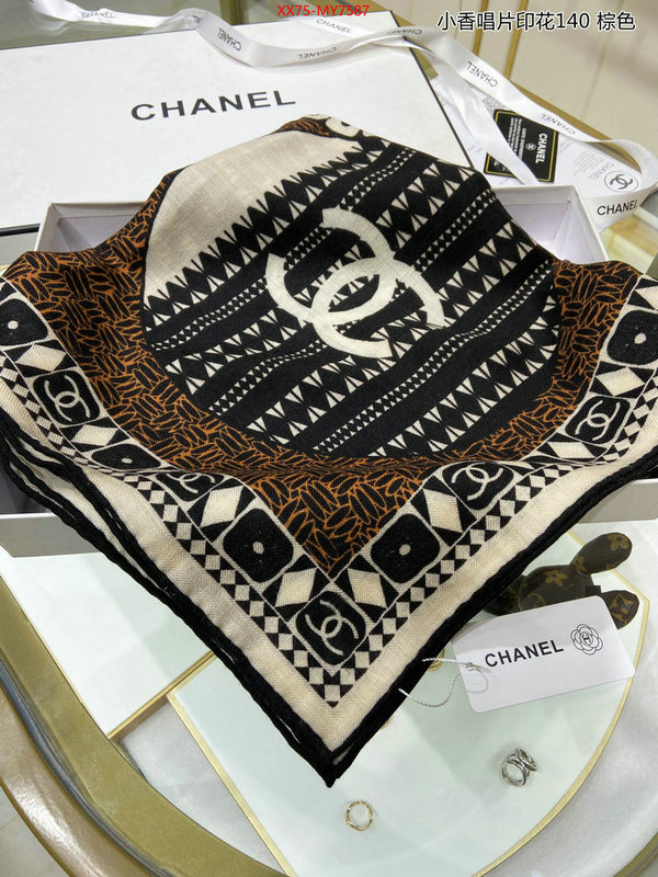 Scarf-Chanel website to buy replica ID: MY7587 $: 75USD