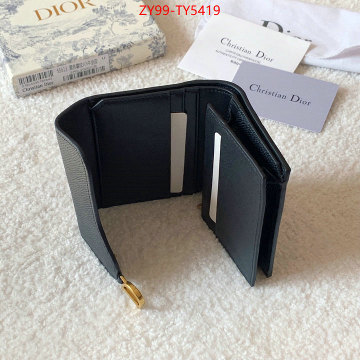 Dior Bags(4A)-Wallet- high quality online ID: TY5419 $: 99USD