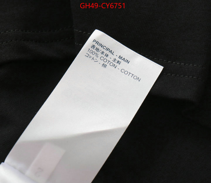 Clothing-LV designer high replica ID: CY6751 $: 49USD