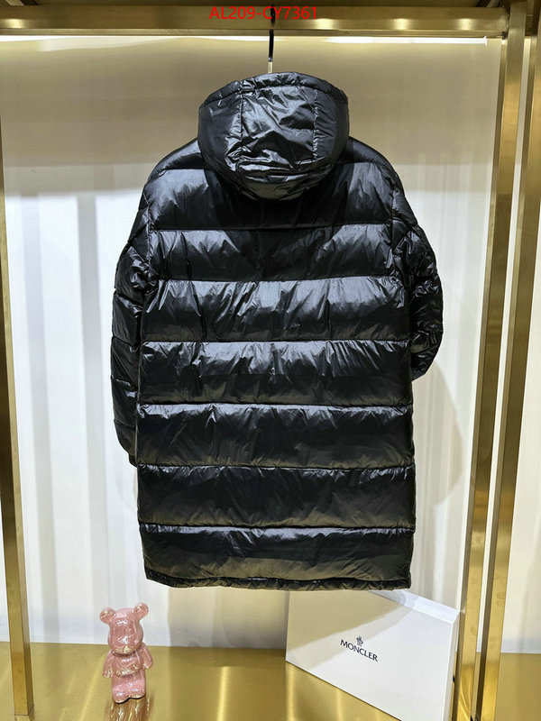 Down jacket Men-Moncler wholesale 2023 replica ID: CY7361 $: 209USD