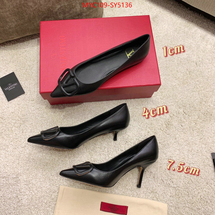 Women Shoes-Valentino best replica new style ID: SY5136 $: 109USD