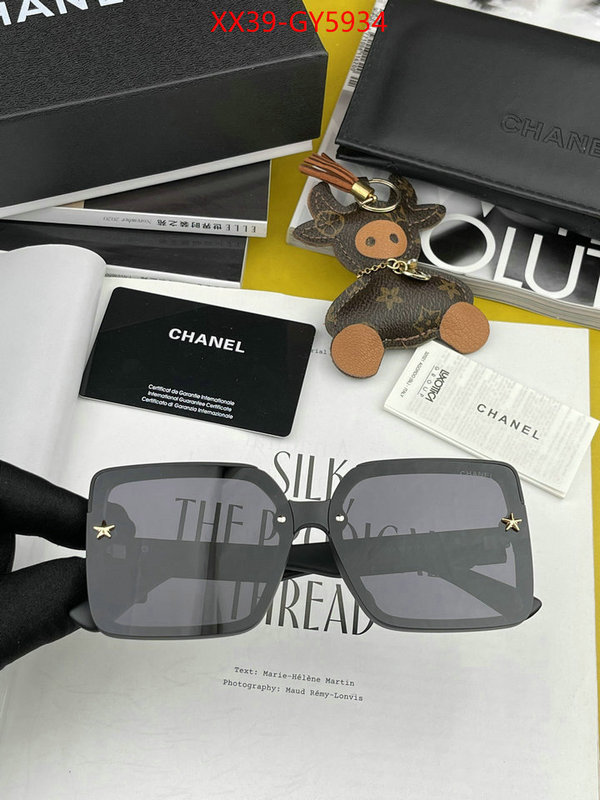 Glasses-Chanel find replica ID: GY5934 $: 39USD