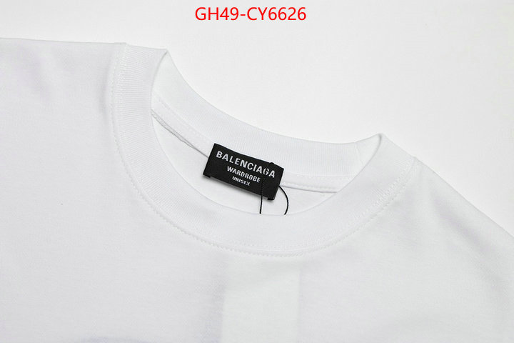 Clothing-Balenciaga buy ID: CY6626 $: 49USD