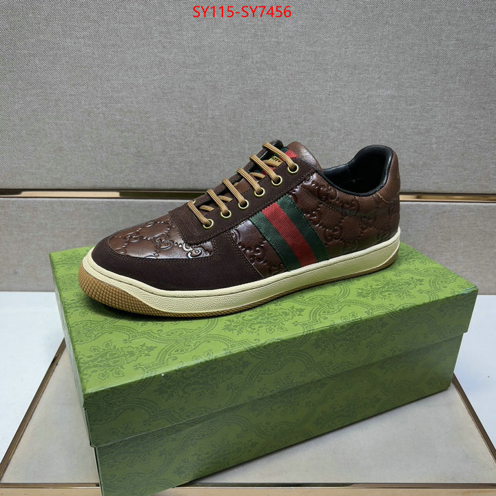 Men Shoes-Gucci high quality 1:1 replica ID: SY7456 $: 115USD