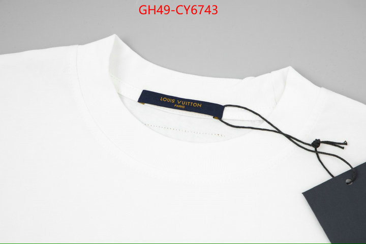 Clothing-LV buy luxury 2023 ID: CY6743 $: 49USD