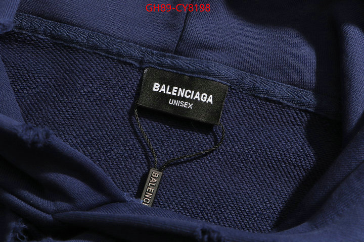 Clothing-Balenciaga shop designer replica ID: CY8198 $: 89USD