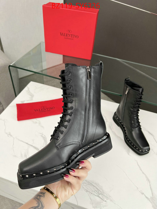 Women Shoes-Valentino best quality replica ID: SY6326 $: 119USD