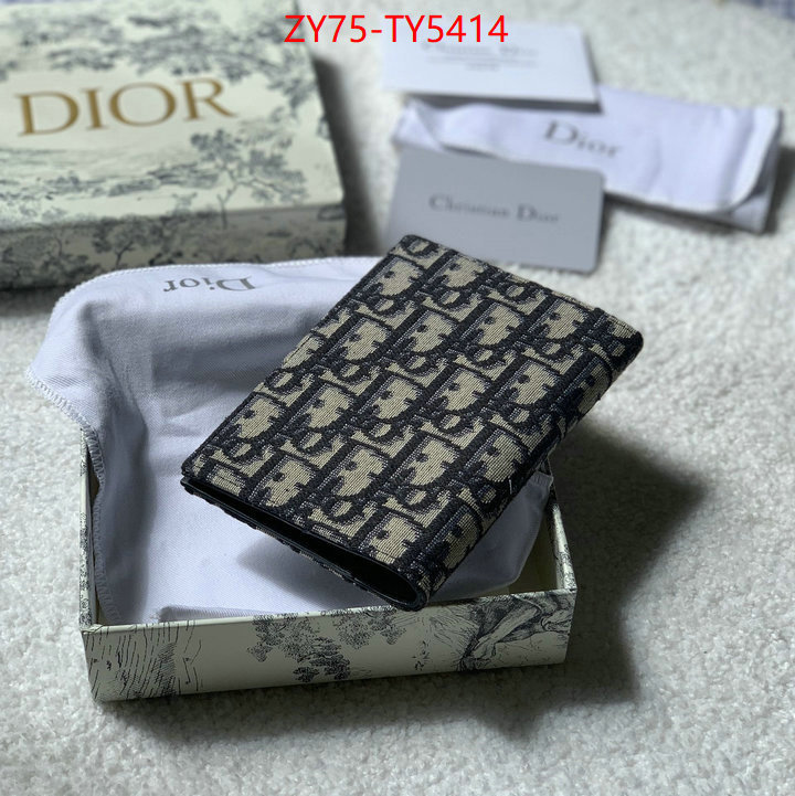 Dior Bags(TOP)-Wallet- new 2023 ID: TY5414 $: 75USD