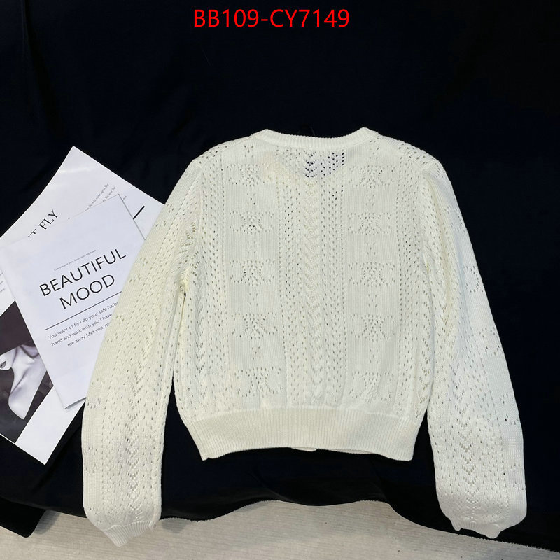 Clothing-Chanel what is a counter quality ID: CY7149 $: 109USD