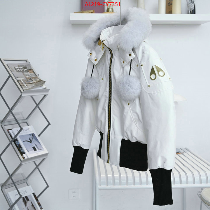 Down jacket Women-Moose Kunckles shop designer replica ID: CY7351 $: 219USD