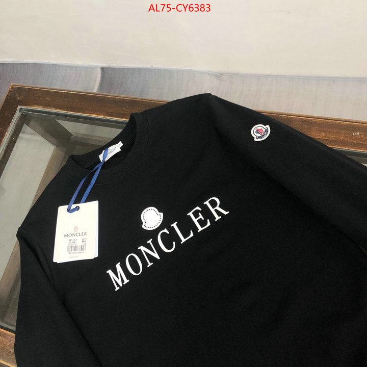 Clothing-Moncler what 1:1 replica ID: CY6383 $: 75USD