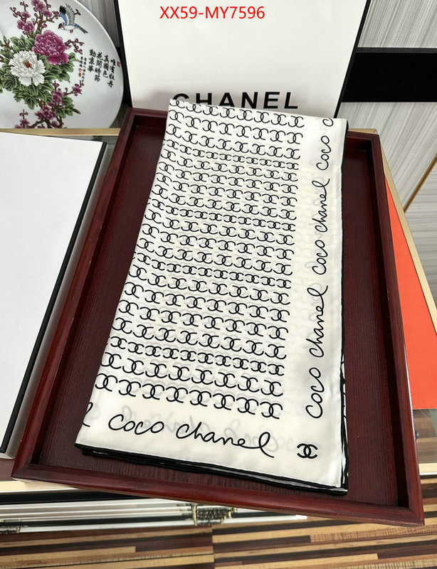 Scarf-Chanel cheap wholesale ID: MY7596 $: 59USD