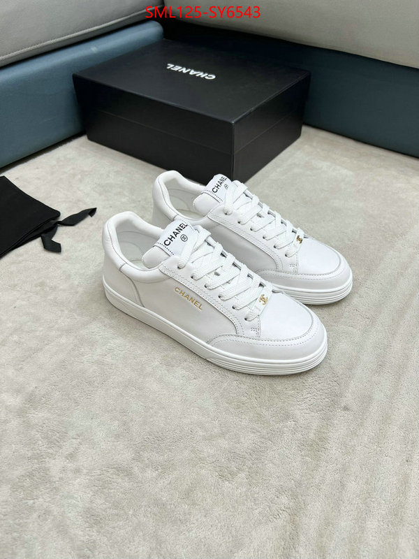 Women Shoes-Chanel luxury shop ID: SY6543 $: 125USD