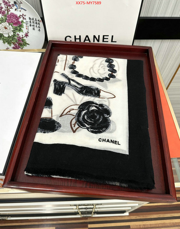 Scarf-Chanel what is top quality replica ID: MY7589 $: 75USD