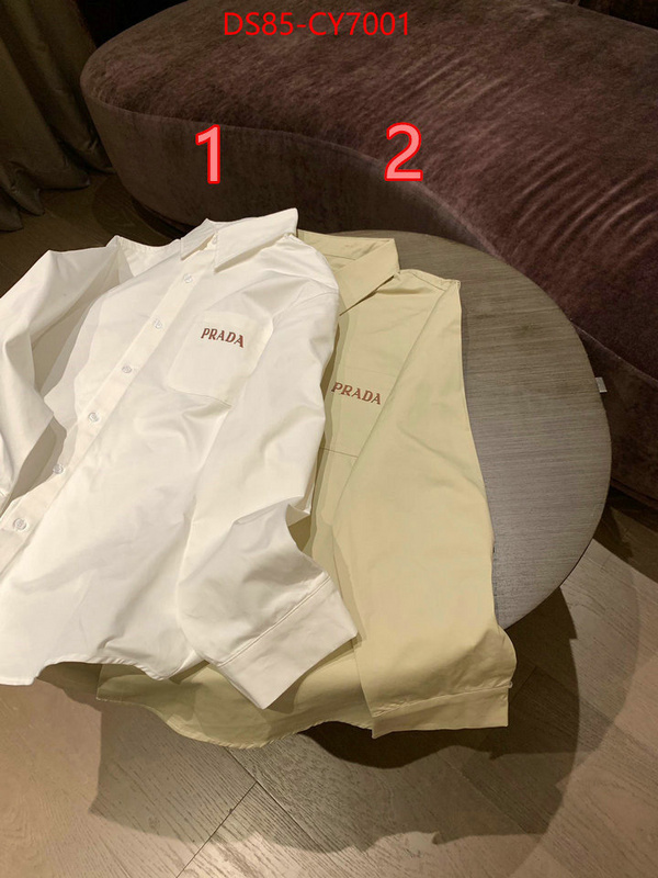 Clothing-Prada replica ID: CY7001 $: 85USD