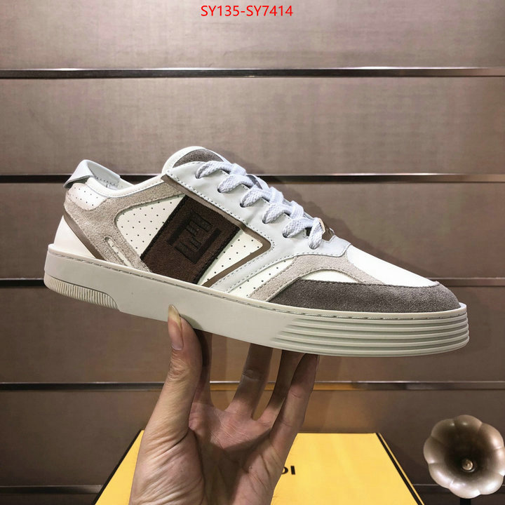 Men Shoes-Fendi fake aaaaa ID: SY7414 $: 135USD