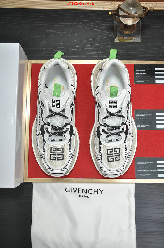 Men shoes-Givenchy the best quality replica ID: SY7436 $: 129USD