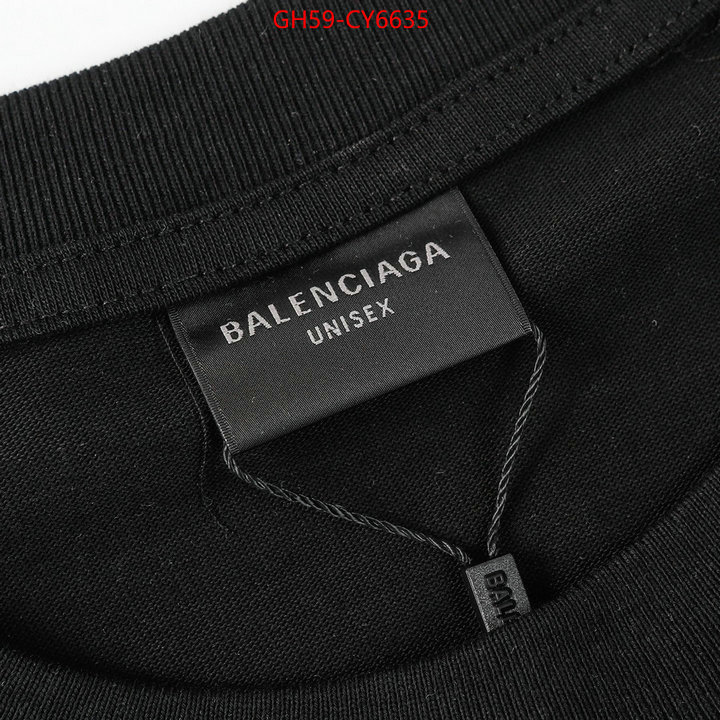 Clothing-Balenciaga wholesale sale ID: CY6635 $: 59USD
