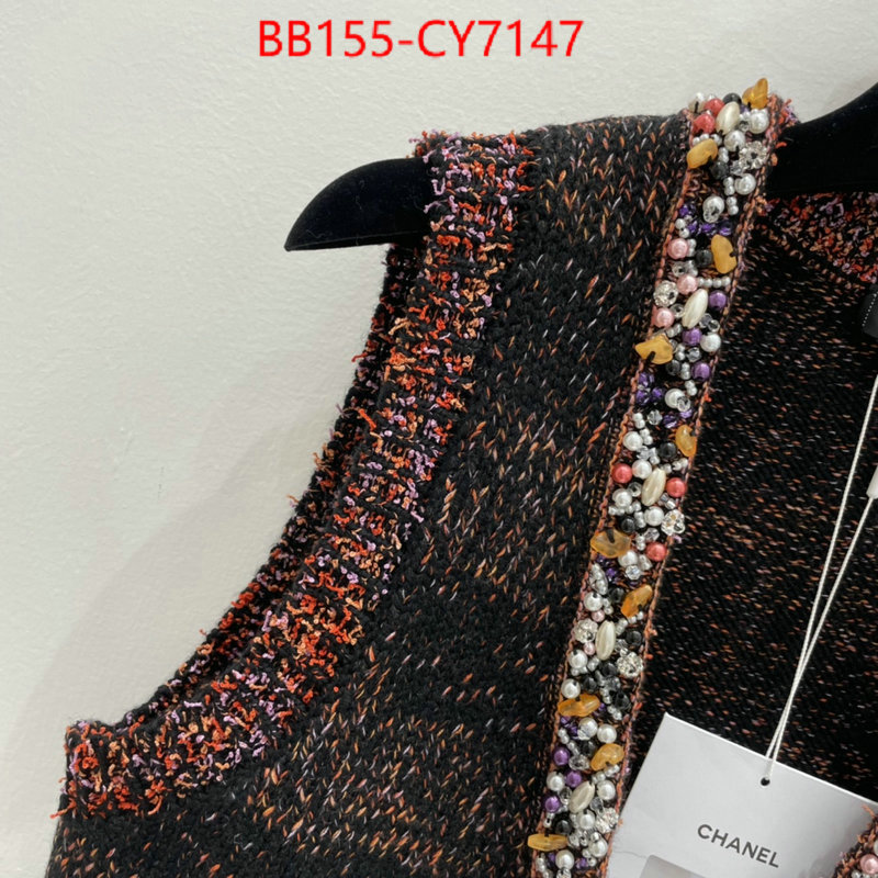Clothing-Chanel quality aaaaa replica ID: CY7147 $: 155USD