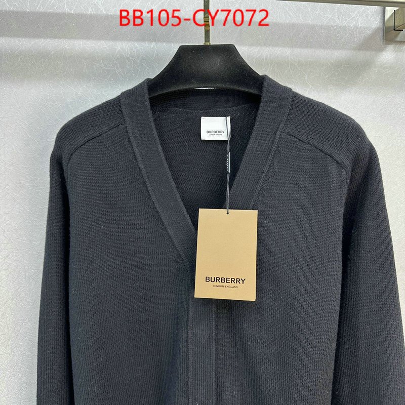 Clothing-Burberry luxury cheap ID: CY7072 $: 105USD