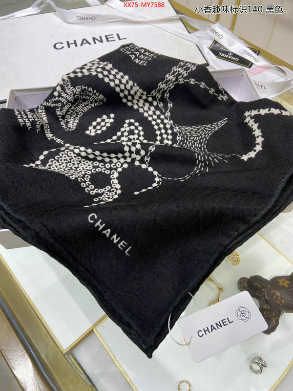 Scarf-Chanel wholesale designer shop ID: MY7588 $: 75USD