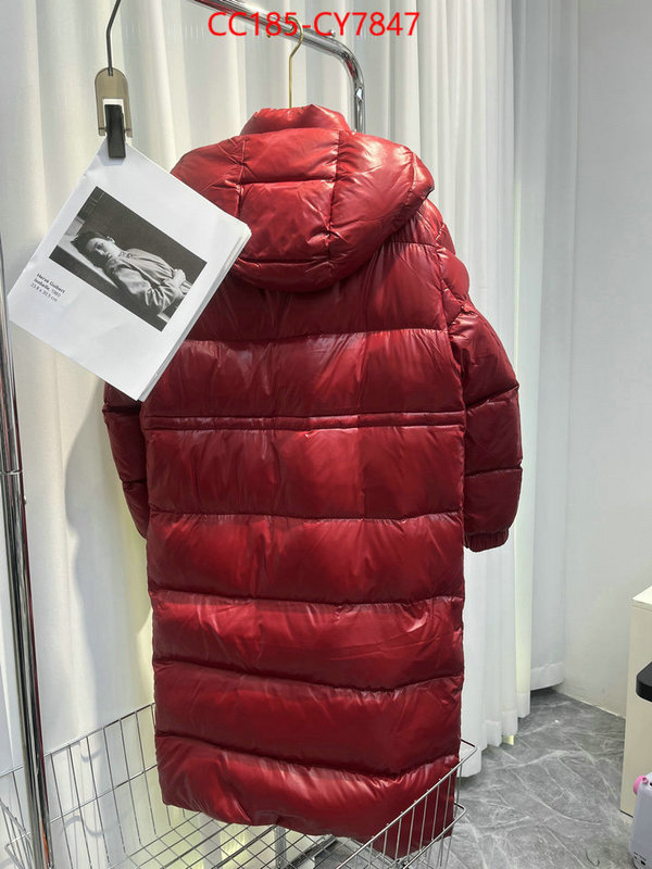 Down jacket Women-Moncler best replica quality ID: CY7847 $: 185USD