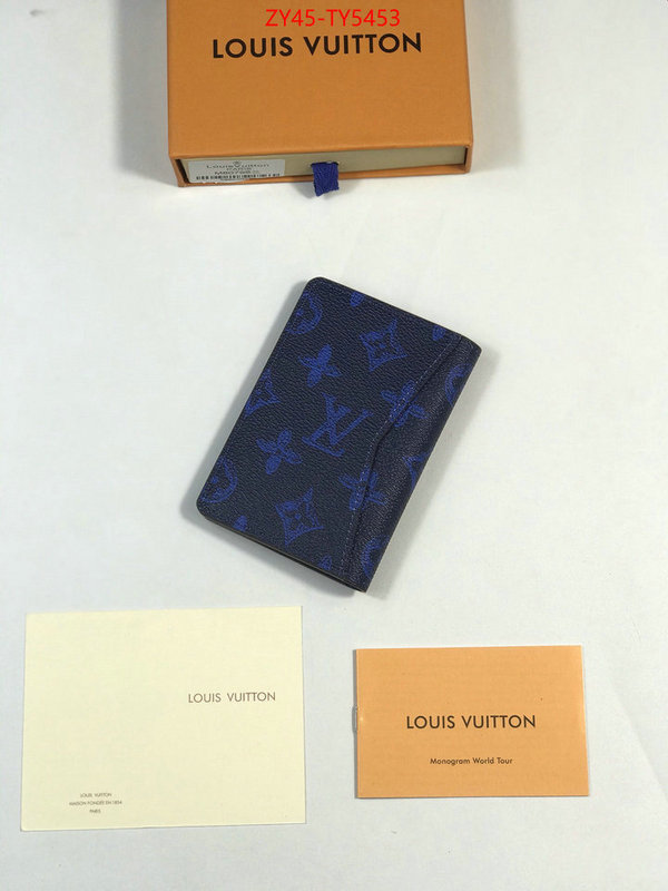 LV Bags(4A)-Wallet where to find best ID: TY5453 $: 45USD