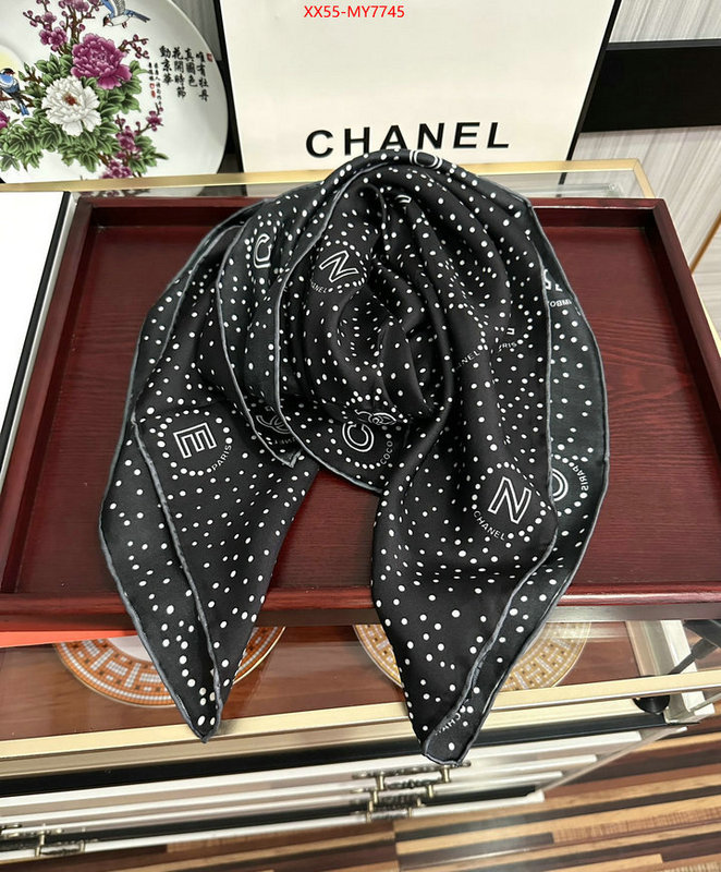 Scarf-Chanel designer wholesale replica ID: MY7745 $: 55USD