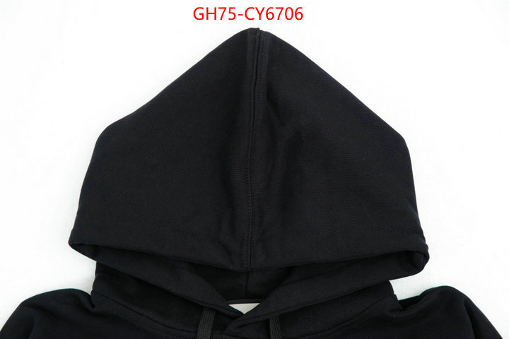 Clothing-Gucci fake high quality ID: CY6706 $: 75USD