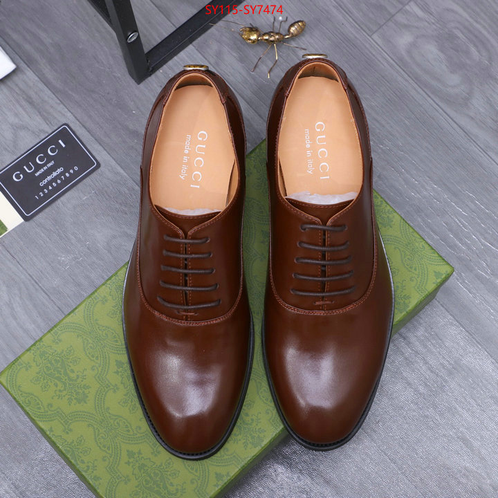 Men Shoes-Gucci 1:1 ID: SY7474 $: 115USD