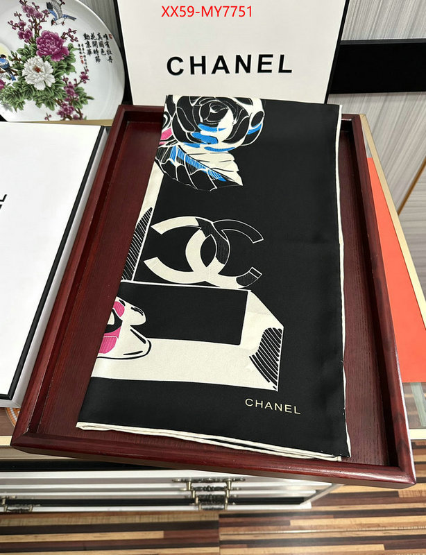 Scarf-Chanel at cheap price ID: MY7751 $: 59USD