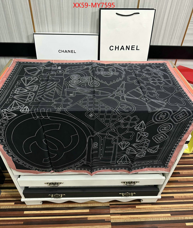 Scarf-Chanel designer 1:1 replica ID: MY7595 $: 59USD