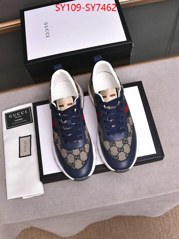 Men Shoes-Gucci fake cheap best online ID: SY7462 $: 109USD