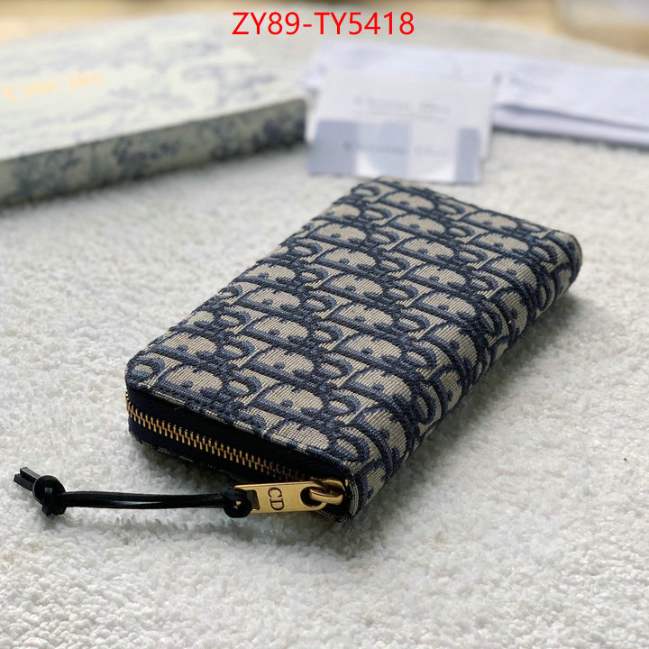 Dior Bags(4A)-Wallet- buy aaaaa cheap ID: TY5418 $: 89USD