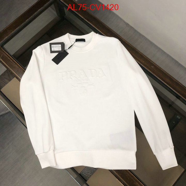 Clothing-Prada highest quality replica ID: CV1420 $: 75USD