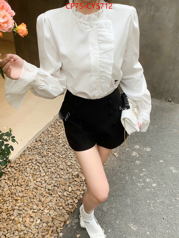 Clothing-Dior what is a counter quality ID: CY5712 $: 75USD