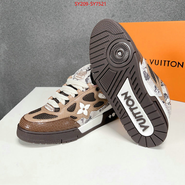 Men Shoes-LV top quality fake ID: SY7521 $: 209USD