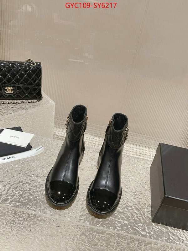 Women Shoes-Chanel luxury cheap replica ID: SY6217 $: 109USD