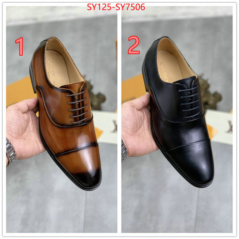 Men Shoes-LV buy top high quality replica ID: SY7506 $: 125USD