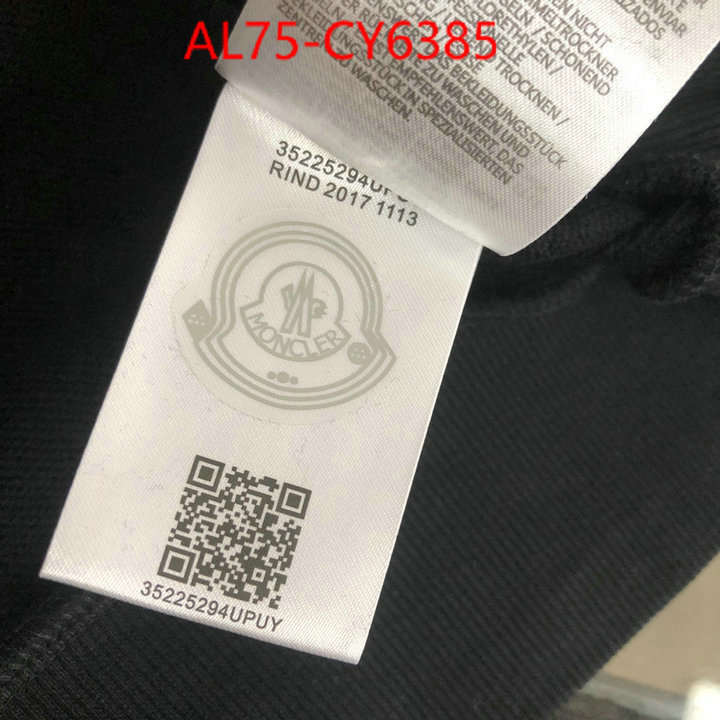 Clothing-Moncler best designer replica ID: CY6385 $: 75USD