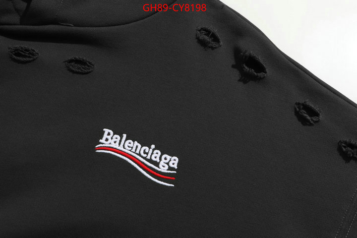 Clothing-Balenciaga shop designer replica ID: CY8198 $: 89USD