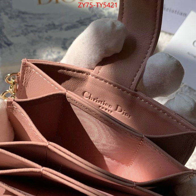 Dior Bags(4A)-Wallet- aaaaa+ replica ID: TY5421 $: 75USD