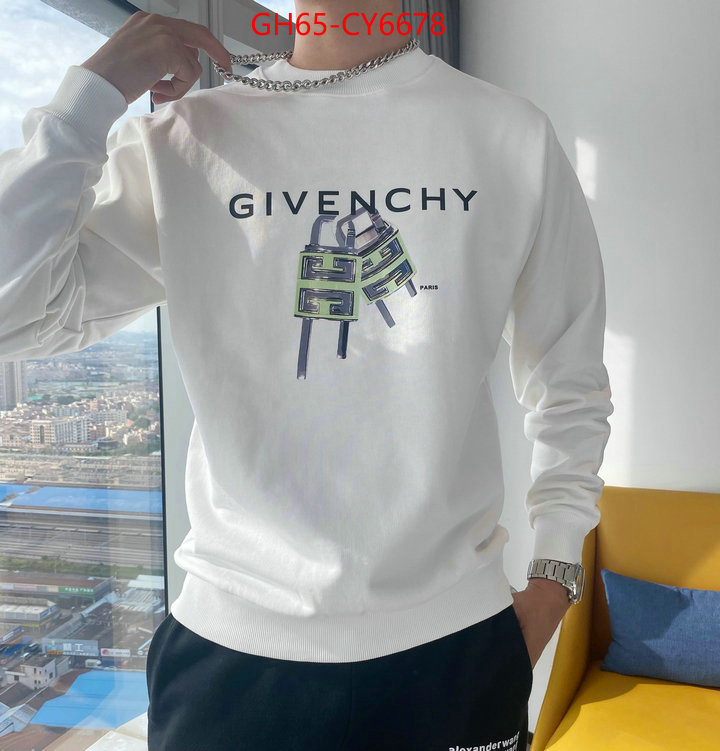 Clothing-Givenchy buy replica ID: CY6678 $: 65USD
