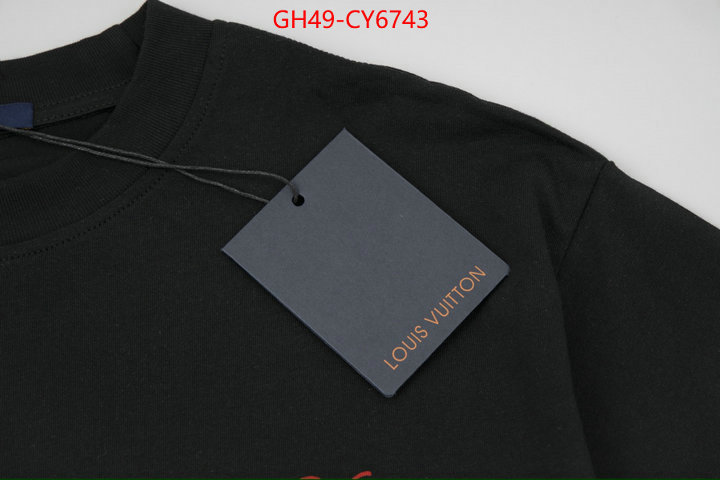 Clothing-LV buy luxury 2023 ID: CY6743 $: 49USD